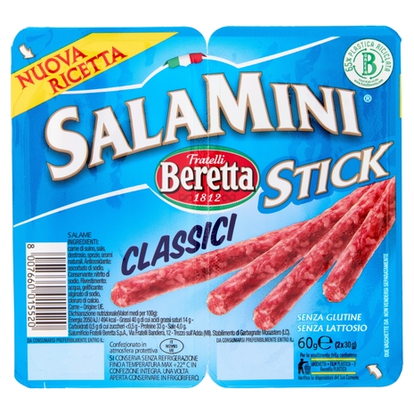 Fratelli Beretta Salamini Stick Classici 2 x 30 g